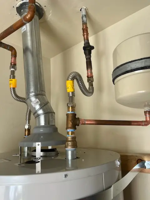 Water heater installation and plumbing repair in Westbrook Park